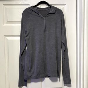 Lululemon men’s half zip tech hoodie